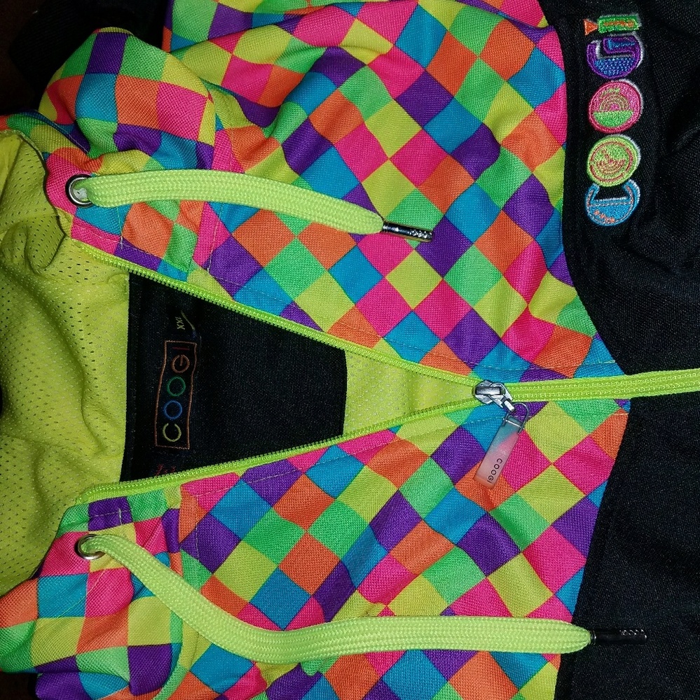 Coogi zip up jacket